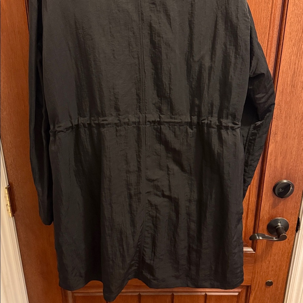 Saturdays New York City Black Trench Rain Coat - Picture 8 of 14